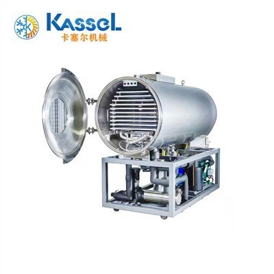 Frystorkad fruktprocess